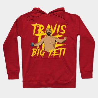 Big Yeti Kelce Football Fan Art Hoodie